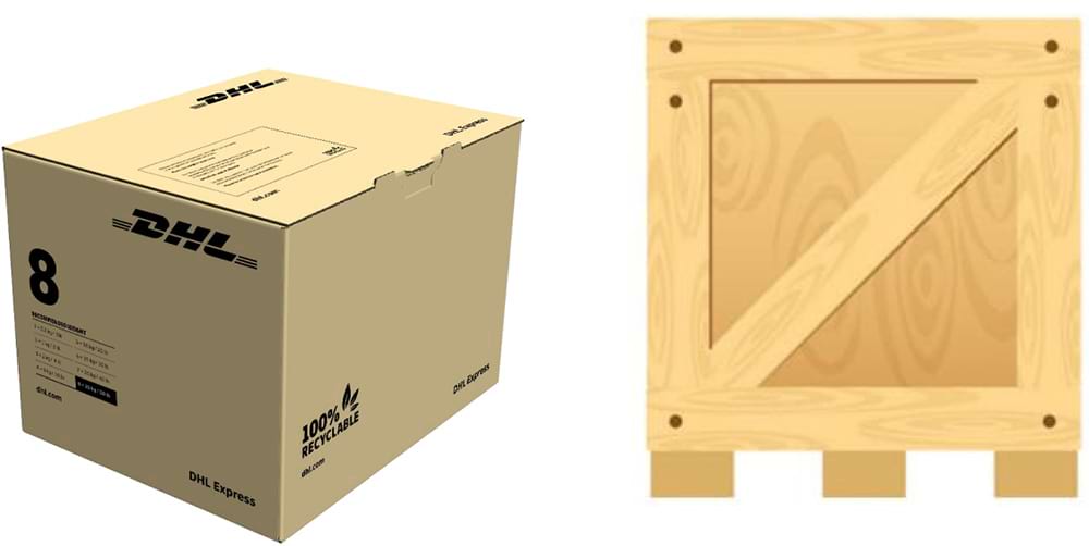 caja DHL